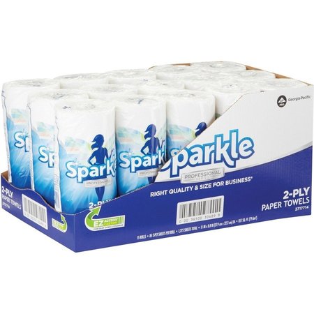 Sparkle Sparkle Pro Paper Towels, White, 15 PK GPC2717714